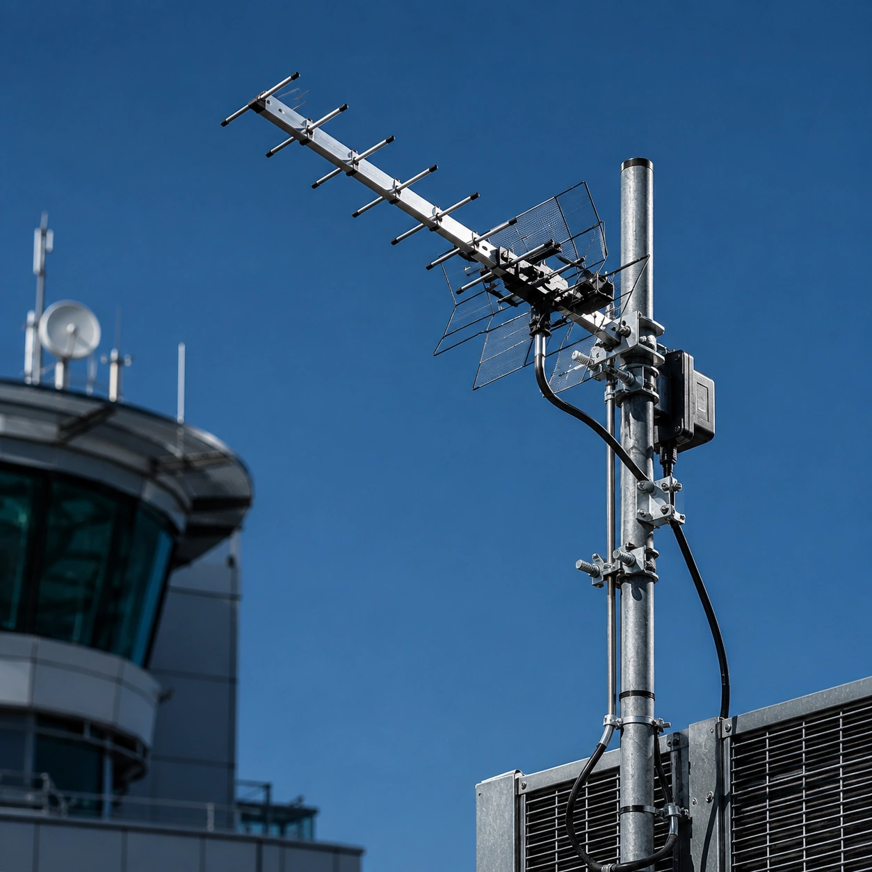Connecting with antenna